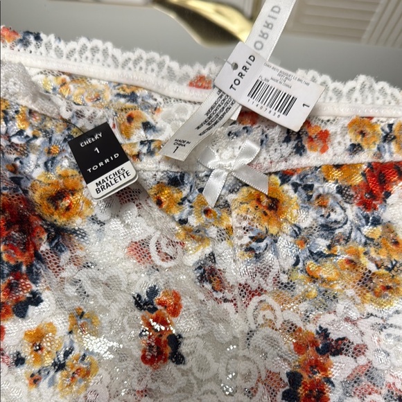 Torrid Women's Floral Lace Bralette - Multicolor - Picture 1 of 7